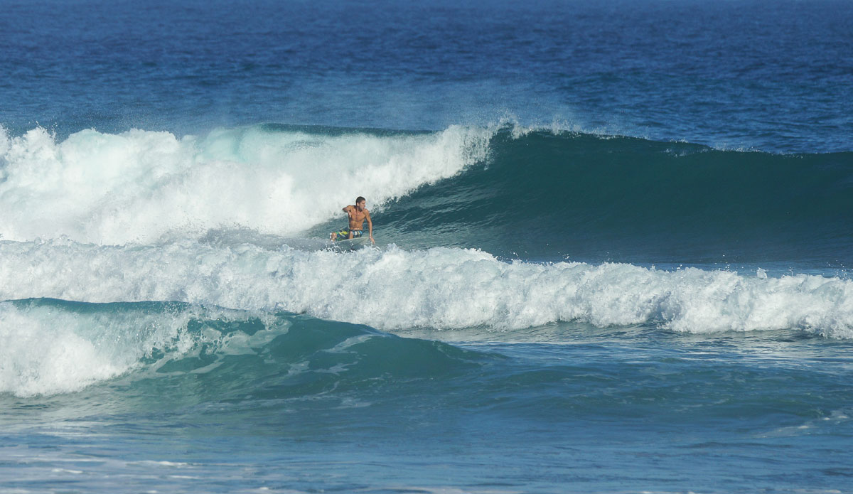Dominican bottom turn. Photo: <a href=\"https://www.waterwaystravel.com/\">  Waterways</a>