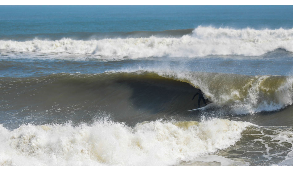 It was hard to keep my composure watching this wave go down through my lens. Andrew didn\'t flinch either. Photo: <a href=\"https://domdentephoto.bigcartel.com/\">Dom Dente</a>