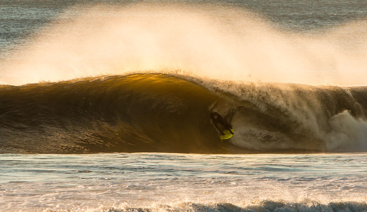 Unkown getting aquanted with the barrel.
 Photo: <a href=\"https://DonCooperPhotography.zenfolio.com\">Don Cooper</a>