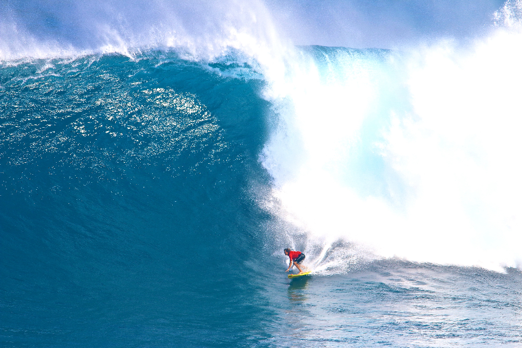 Lenny coming off the bottom.