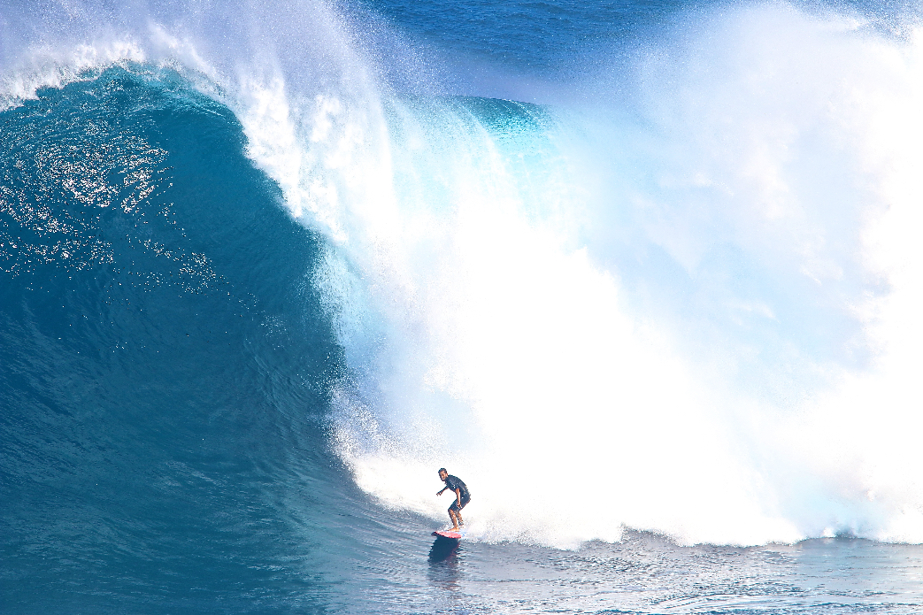 Maui boy Billy Kemper on a big one.