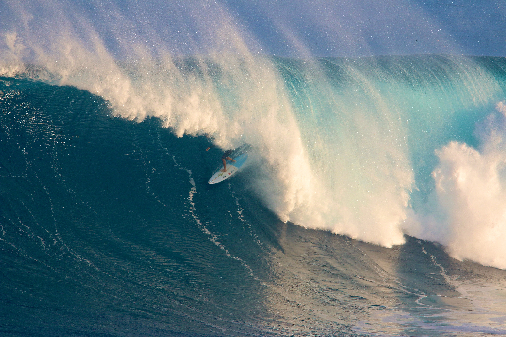 Shane Dorian barrel and wave of the day once again.