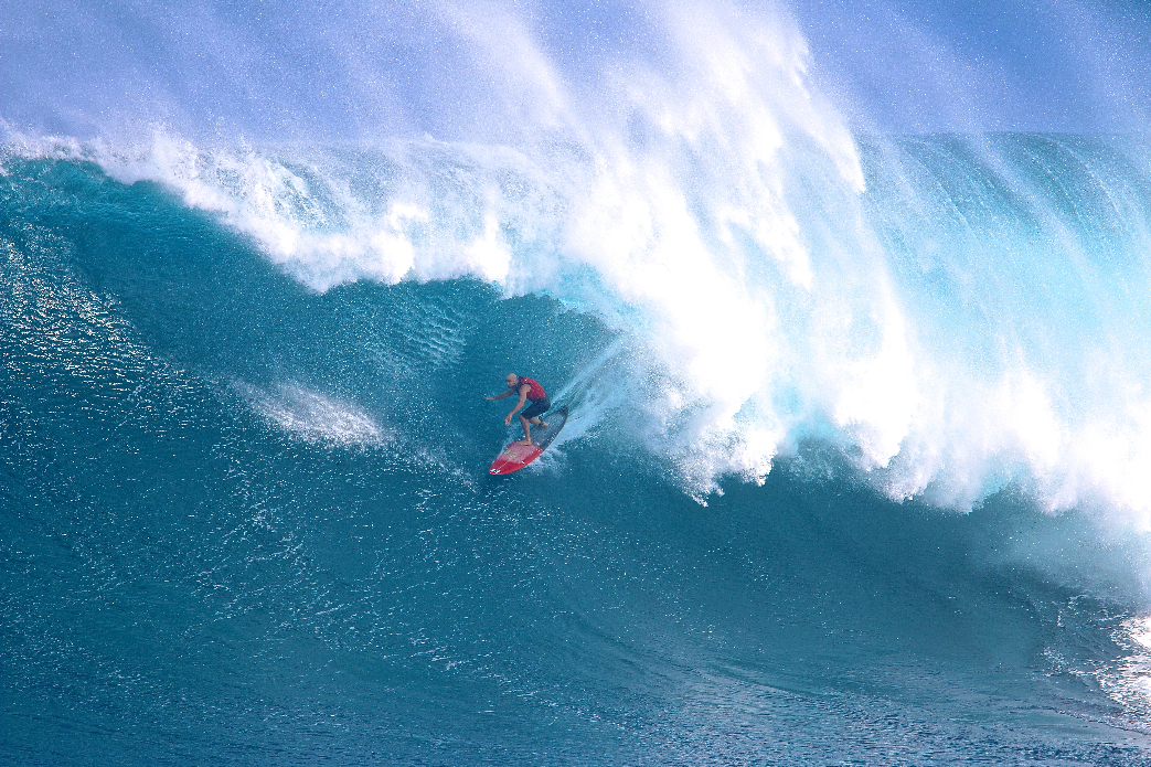 Shane Dorian barrel and wave of the day.