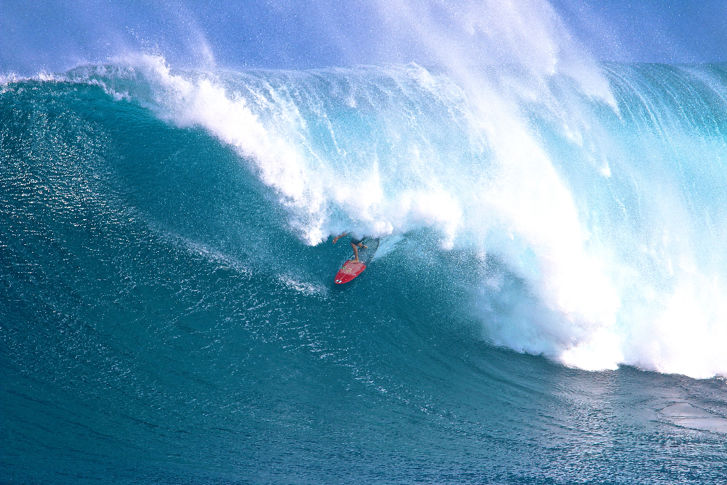 Shane Dorian barrel and wave of the day.