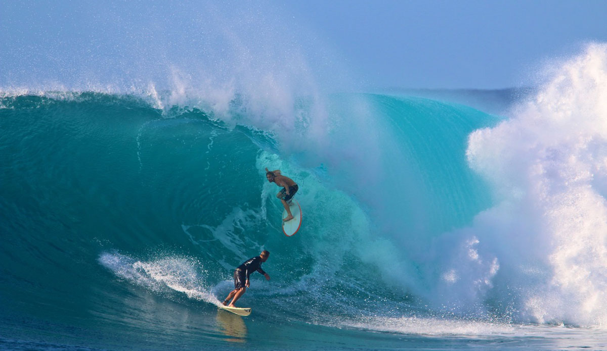 Kevin Sullivan, barrel of the day. Photo 2. Photo: <a href=\"https://instagram.com/dooma_photos\"> DoomaPhotos</a>