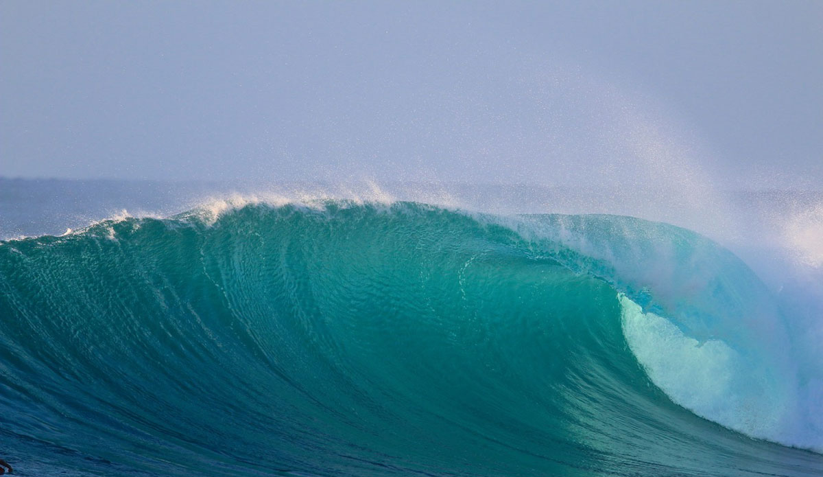 Unridden wave. This one\'s in memory of Ron Cassidy. Whenever I see an unridden perfect one, I always dedicate it to one of Maui\'s great surfers we lost too early. I imagine Maui boy Ron Cassidy dragging his leg in the barrel. Ron was one of Honolua’s best backside barrel riders–he had a unique method of dragging his leg to slow down and get barreled, and it worked. Ron is always missed when Honolua’s pumping. Photo: <a href=\"https://instagram.com/dooma_photos\"> DoomaPhotos</a>