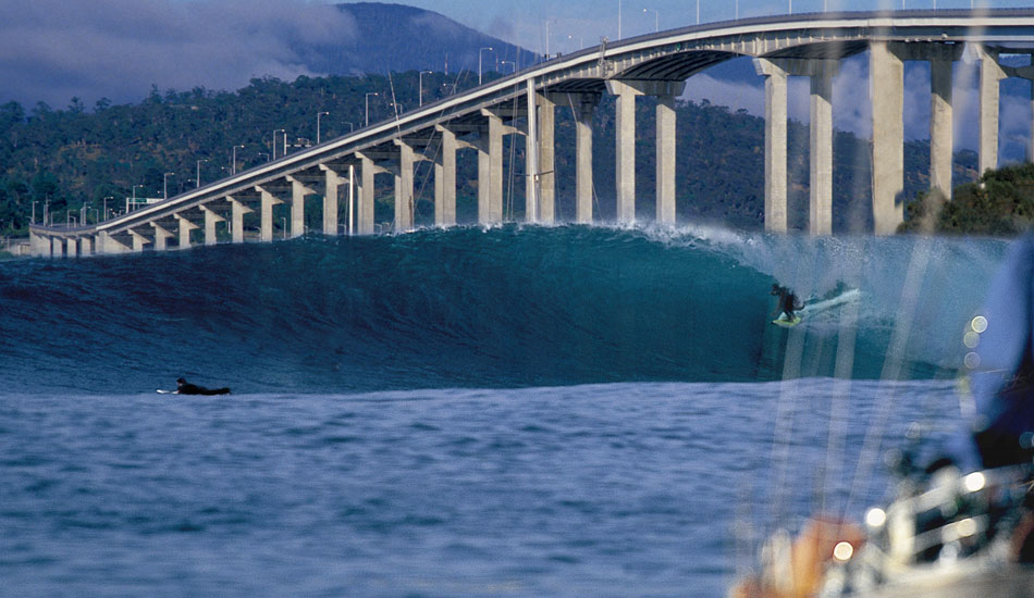 Underneath the bridge in Hobart, Tasmania. Photo: <a href=\"https://seandavey.com/\" target=_blank>Sean Davey</a>