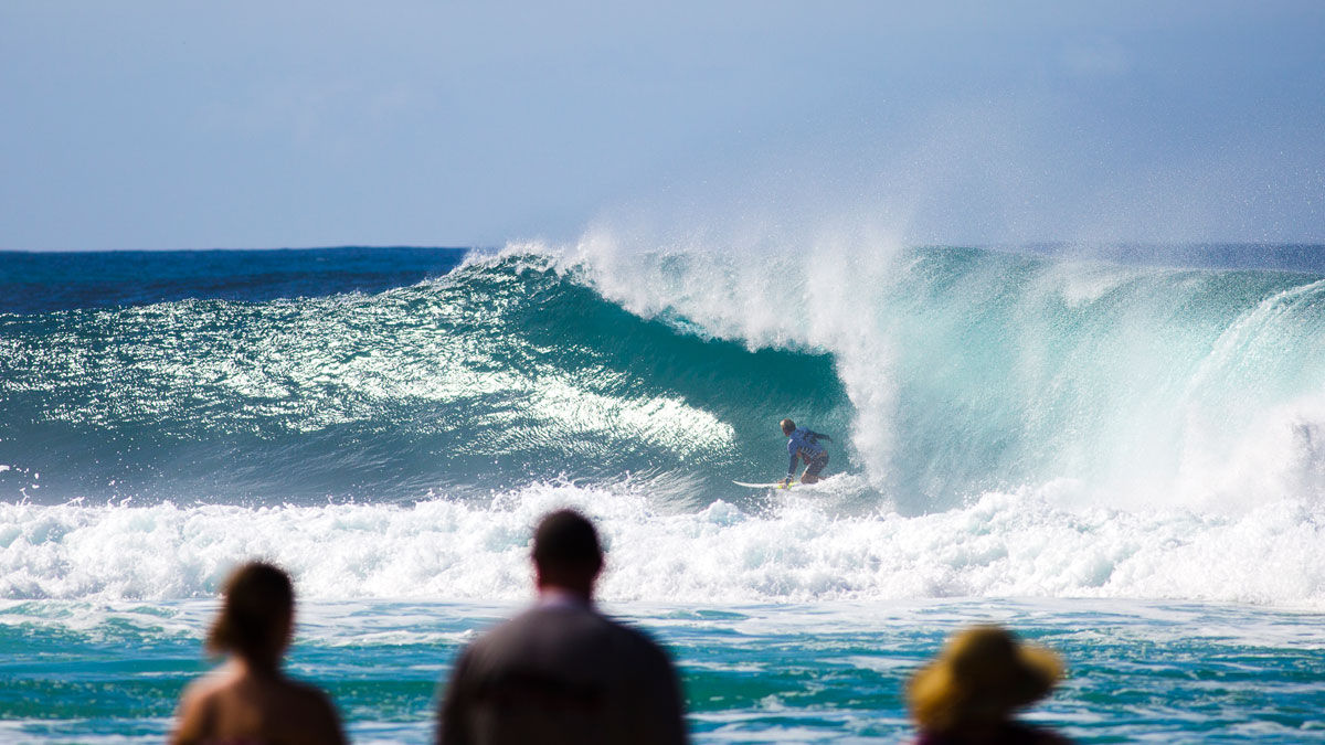 Ace Buchan tucks into a Backdoor screamer. Photo: <a href=\"https://mattdunbar.com.au/\"> Matt Dunbar</a>