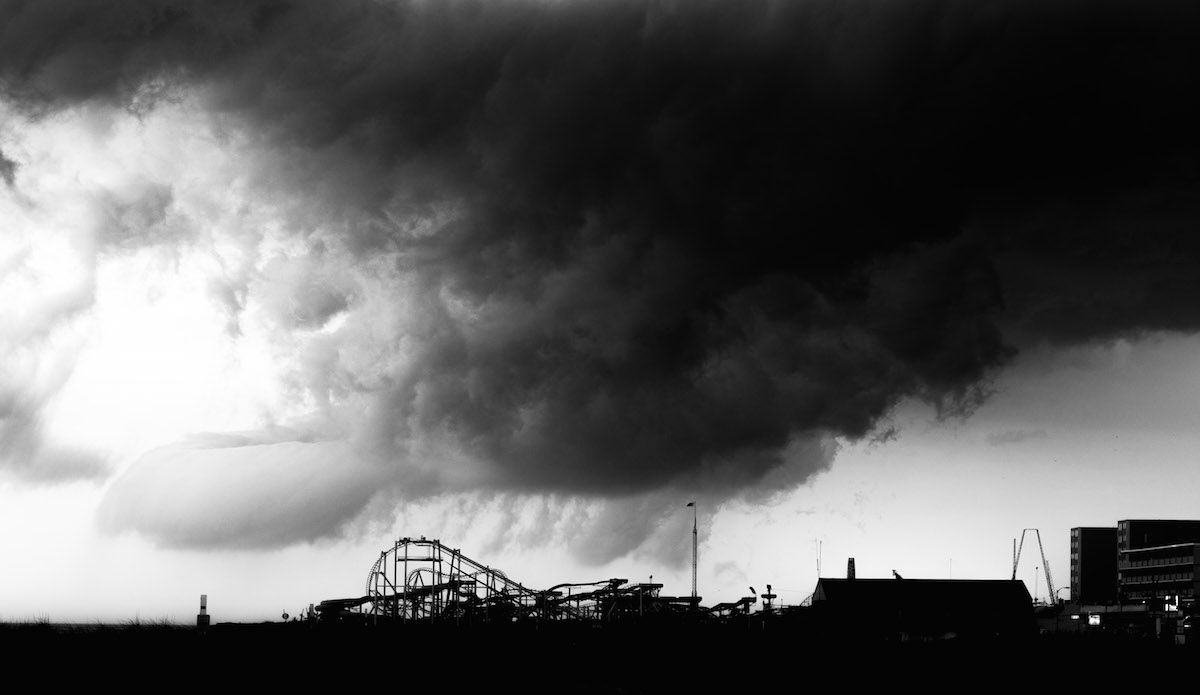 Sometimes there are some mean looking storm fronts that roll through.