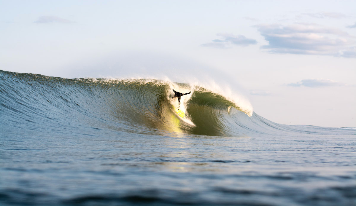 Mike Gleason going 110% on the keg of the evening.