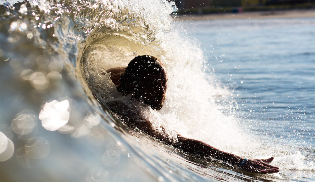 Sometimes there’s nothing better to do than to just bodysurf. 