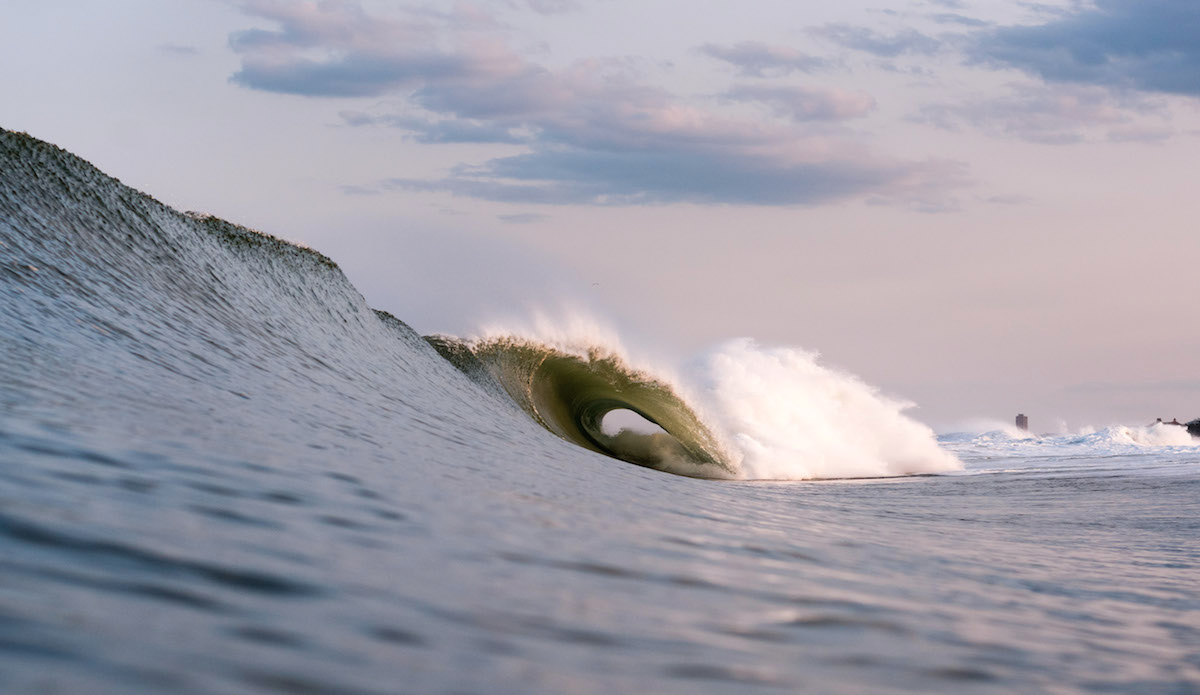 Heavy tubes like this in the middle of winter only a few guys out is what we live for.