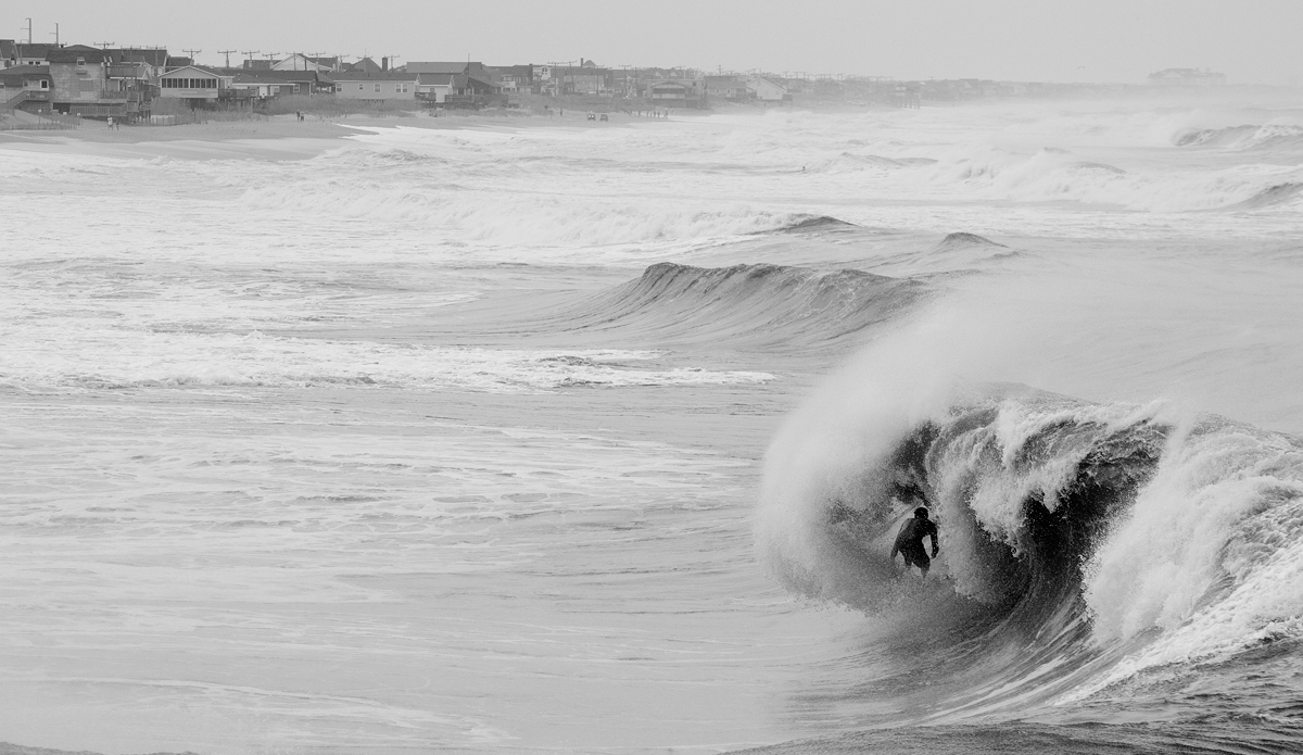 Drew Merideth hidden. Man, this day was so heavy. I honestly thought the pier I was standing on was going to collapse. KDH, NC. Photo: <a href=\"https://www.ruddyphoto.com/\"> Patrick Ruddy</a>