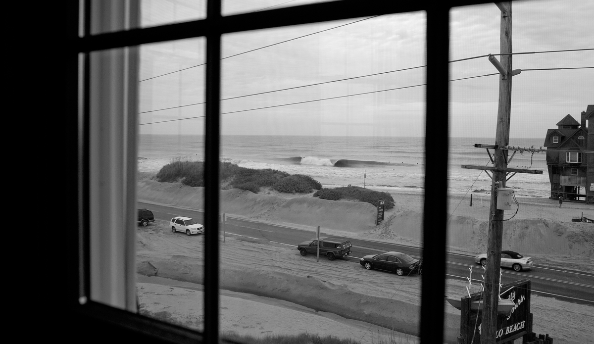Mirlo - One of my professors described this image as \" Robert Frank does surf photography\". Outer Banks, NC. Photo: <a href=\"https://www.ruddyphoto.com/\"> Patrick Ruddy</a>