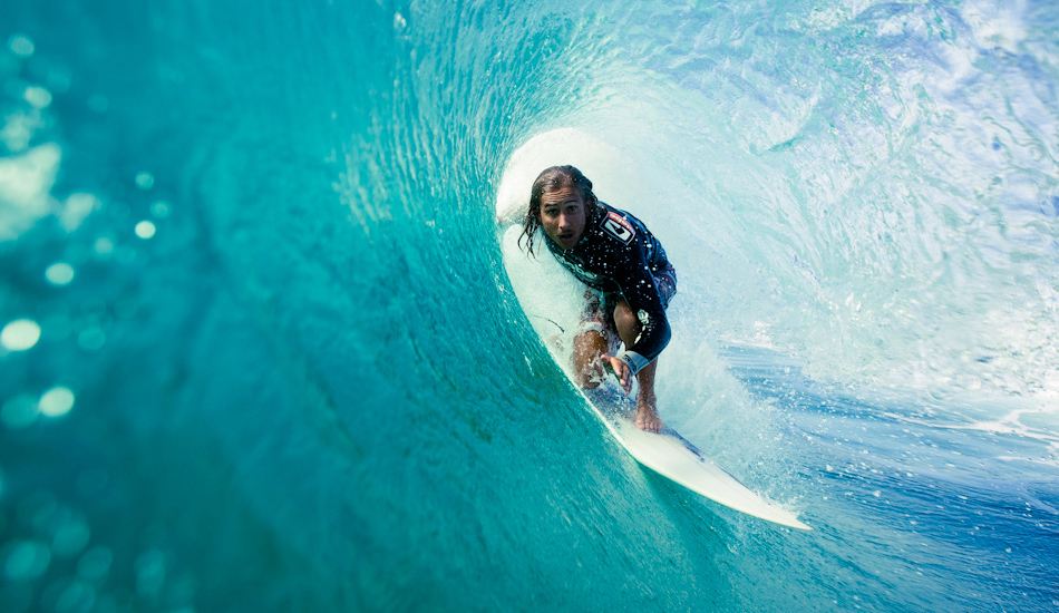 My buddy Nick Colbey getting shacked off his head somewhere in northern NSW. Image: <a href=\"https://www.alexfrings.com\" target=\"_blank\">Frings</a>