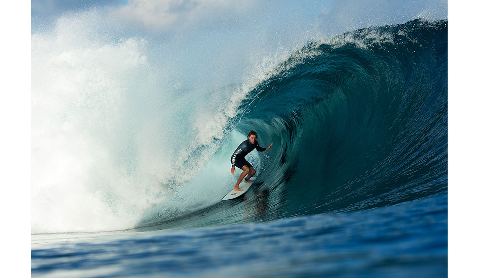 Ryan Burch at G-Land. Not sure what to say. It was epic. Photo: <a href=\"https://edsloanephoto.com/\">Ed Sloane</a>