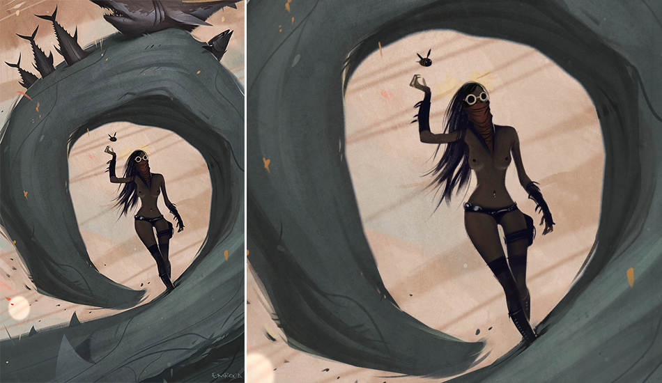 Desert Curl. Photo: <a href=\"https://www.emroca.com\"> Jose Emroca Flores.</a>