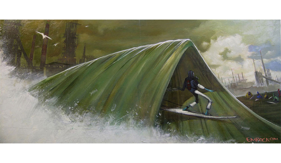 Surfing in LA. Photo: <a href=\"https://www.emroca.com\"> Jose Emroca Flores.</a>