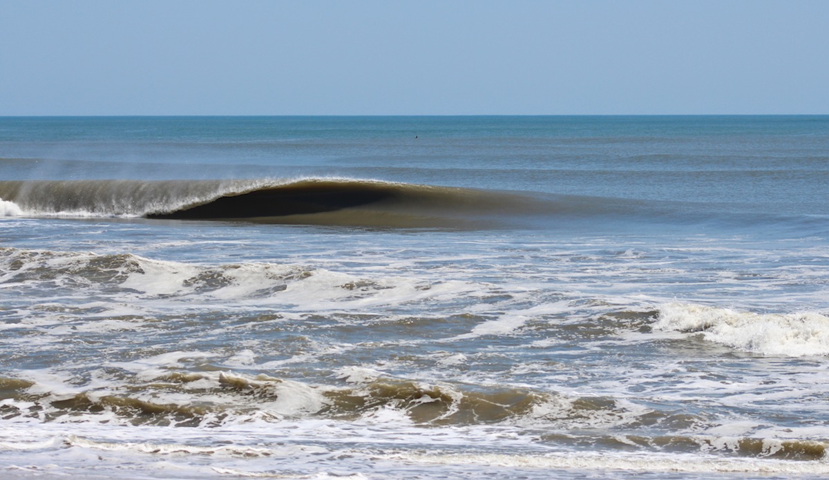 A look up the beach often revealed this sight. Photo: <a href=\"https://jettylife.com/\">John Streit.</a>