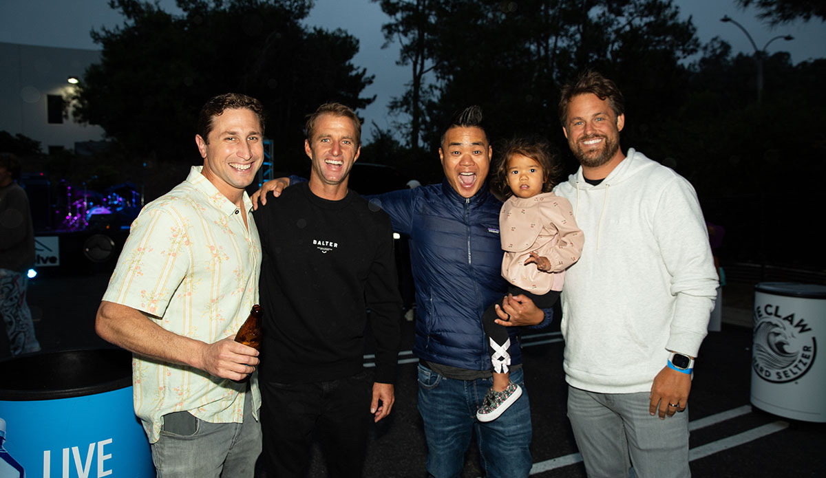 Good vibes were in the air. The Inertia\'s Founder Zach Weisberg, Josh Kerr, Mark Sawyer-Chu, and Aaron Lieber. Photo: <a href=\"https://www.instagram.com/aikersss/\"> Aika Lau</a>