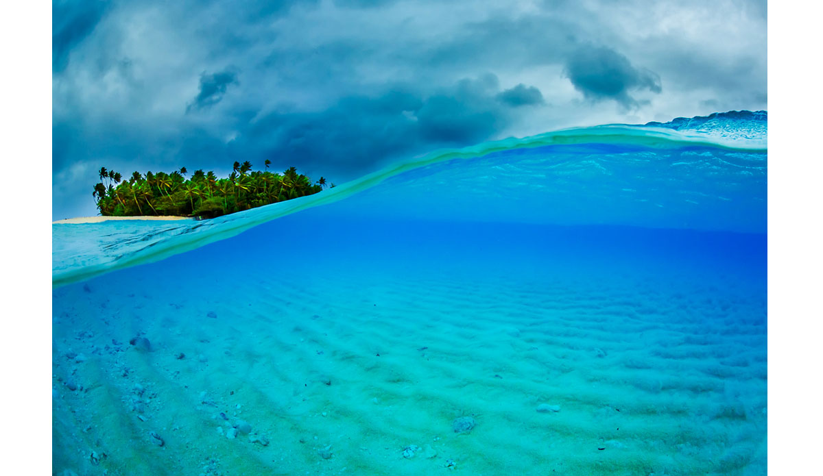 The last private trip I did was to the Marshall Islands last year.  Most of my work has shifted towards environmental work as well as images to license and sell on my prints website.  This is the latest release shot using an over/under housing in one of the most pristine places I\'ve ever been to. Photo: <a href=\"http://anthonyghigliaprints.com/\">Anthony Ghiglia</a>