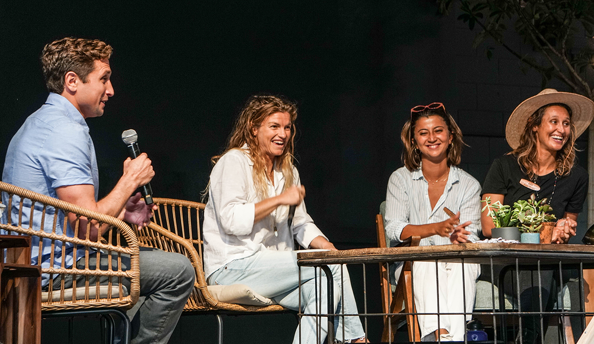 Zach Weisberg, Leah Dawson, Lola Mignot and Kassia Meador discuss Alternativa.
Photo: Aika Lau 