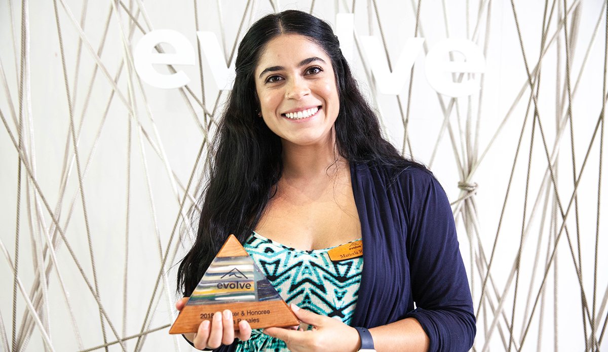 Latino Outdoors\' Maricela Rosales spoke about building successful nonprofits.
Photo: Aika Lau 