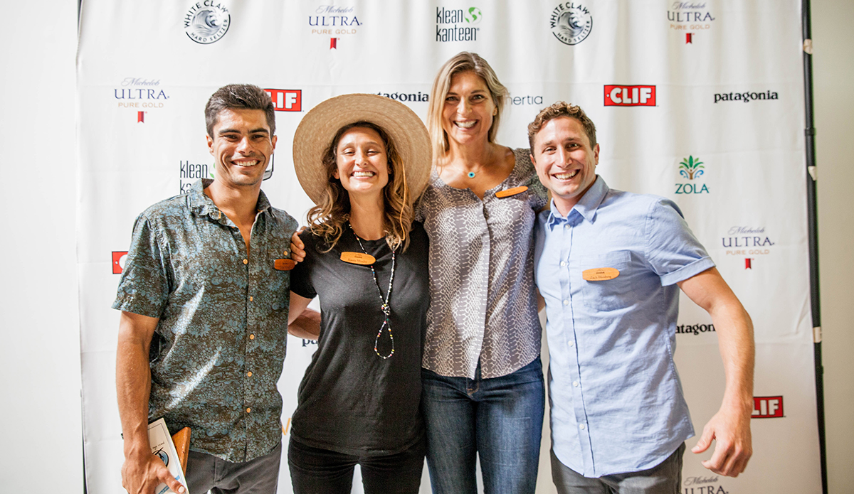 Cyrus Sutton, Cassia Meador, and Gabby Reece join The Inertia\'s founder, Zach Weisberg

Photo: Aika Lau 
