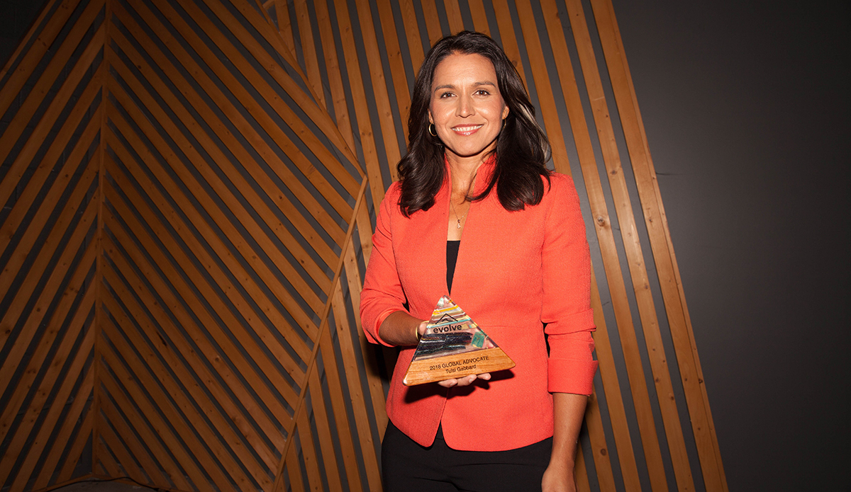 Hawaiian congresswomen, Tulsi Gabbard
Photo: Aika Lau 