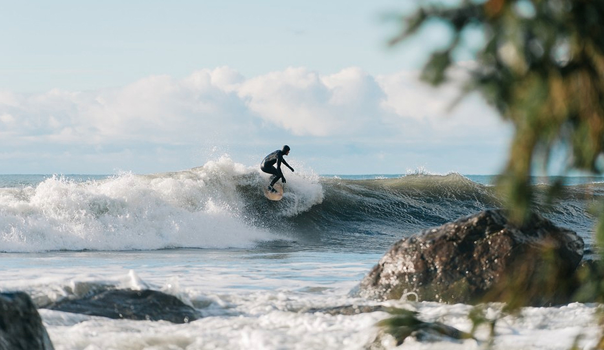 One of the many classic waves on this coast. Photo: Ian Duncan