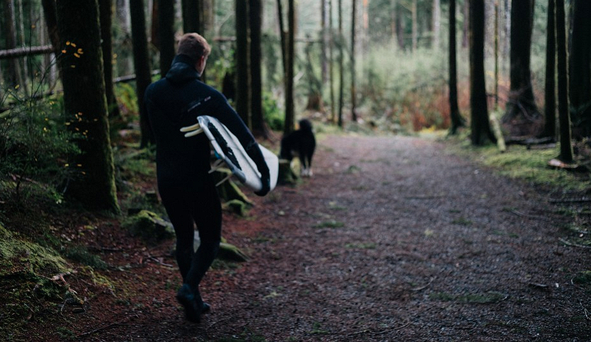 Chasing the surf. Photo: Ian Duncan