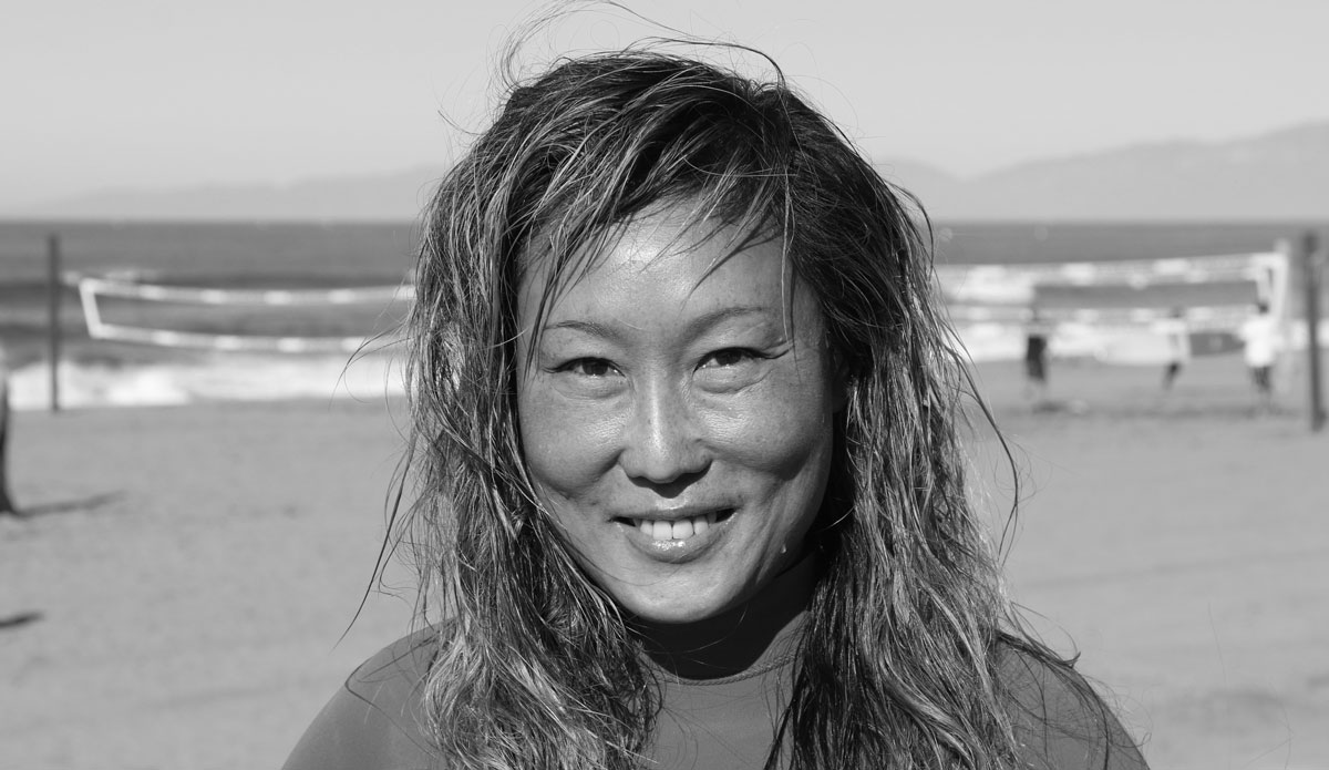 Celeste Kim: Musician; Palos Verdes, CA - \"I come here pretty regularly and I know all of the people who surf here. So, it’s kind of like we’re all here at the same time. We’re out in the water and it just feels like family. It’s super fun. I love it.” Photo: Dunn