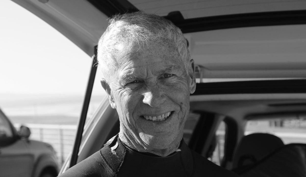 Francis Rose: 70; High School Administrator; Culver City, CA - \"You have to rely on the sandbars to make the shape on the waves to make them rideable. So it\'s very variable. It\'s a challenge. There\'s a canyon in the bay out here that funnels the ocean energy right to this beach.\" Photo: Dunn