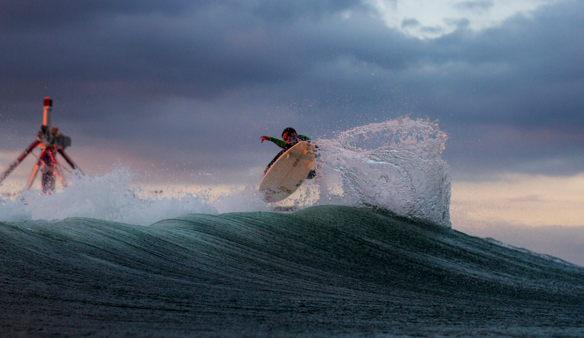 A fun evening in early November. Shane Capone just having fun blasting airs. Photo: <a href=\"https://www.davenilsenphotography.com\">DavidNilsenPhotography.com</a>
