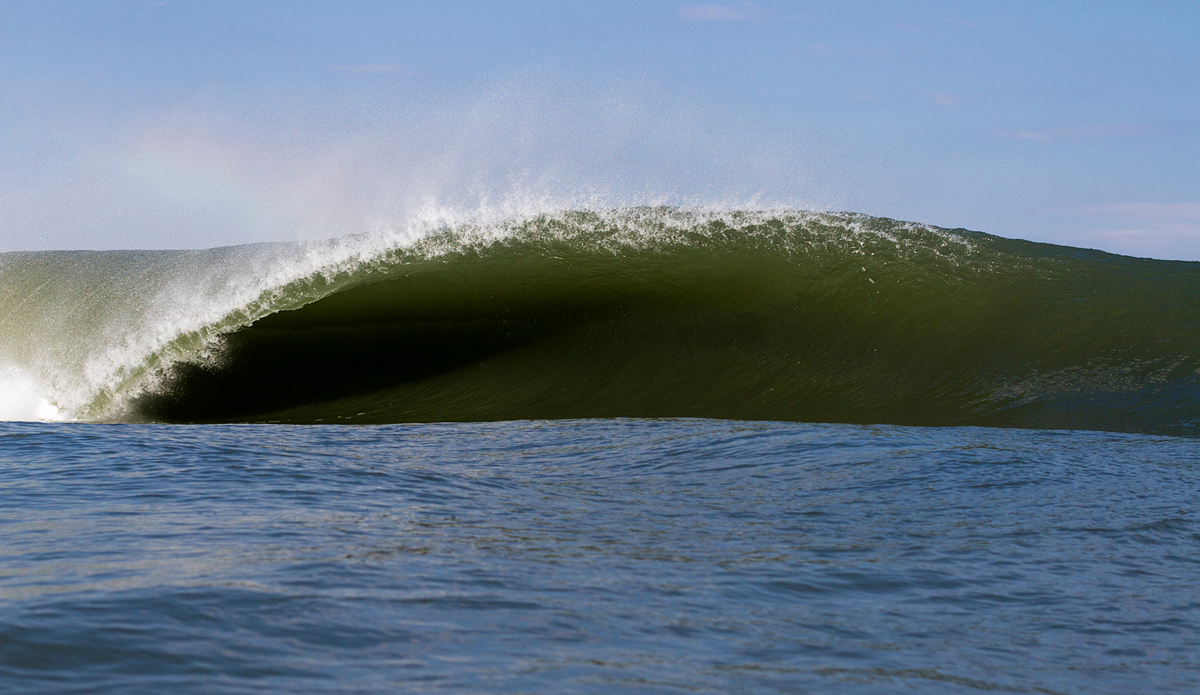 This was Hurricane Gonzalo. Unfortunately, the trigger in my housing got fried, and my camera wouldn\'t stop shooting. This was a lucky shot captured as I was swimming back in to try to fix it. Photo: <a href=\"https://www.davenilsenphotography.com\">DavidNilsenPhotography.com</a>