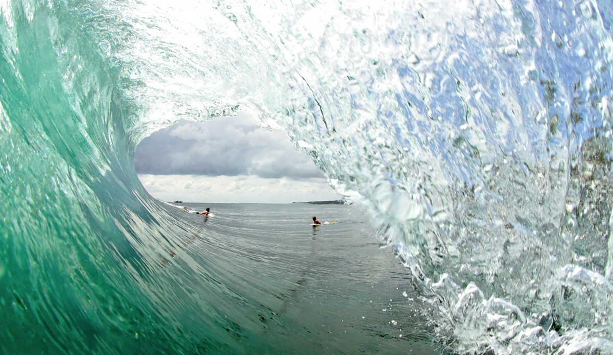 When you live on an island with countless barrels per day it\'s easy to find yourself in a tube like this.