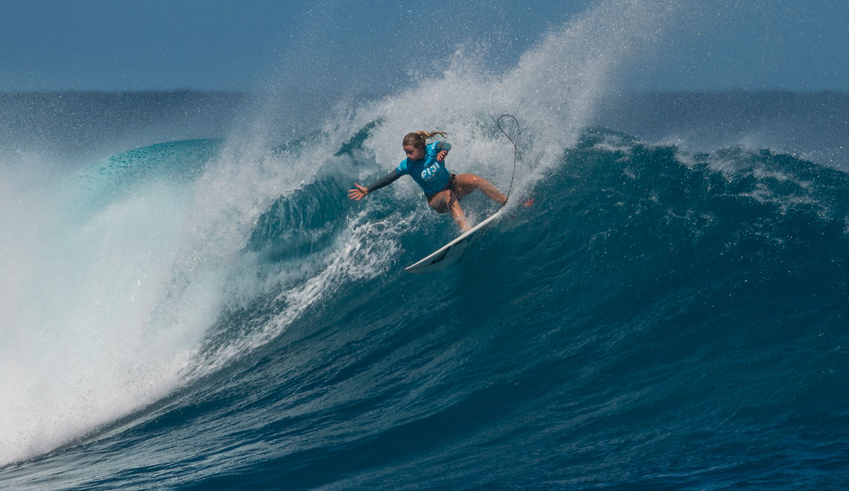 Bianca Buitendag with a clean attack. Photo: <a href=\"https://www.aspworldtour.com/\">ASP</a>