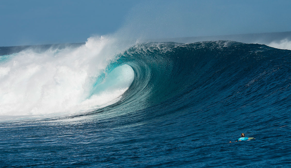 Cloudbreak turned on for the women. Photo: <a href=\"https://www.aspworldtour.com/\">ASP</a>