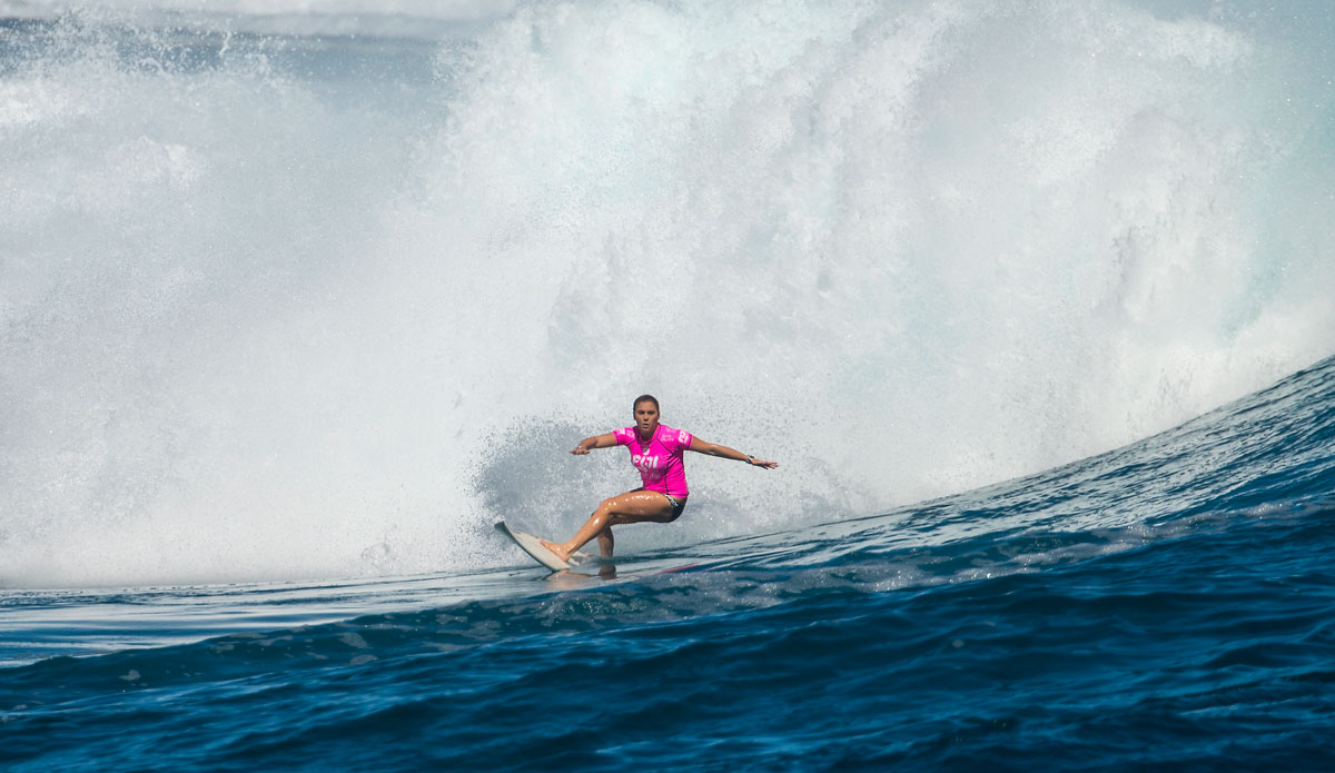 Dimity Stoyle is consistently showing that she\'s got what it takes to play at this level. Photo: <a href=\"https://www.aspworldtour.com/\">ASP</a>