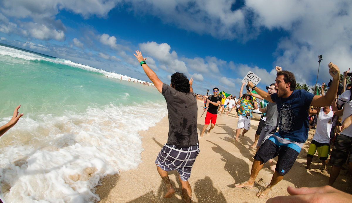 A proud father. Photo: <a href=\"https://www.danlemaitrephoto.com\">Dan LeMaitre</a>