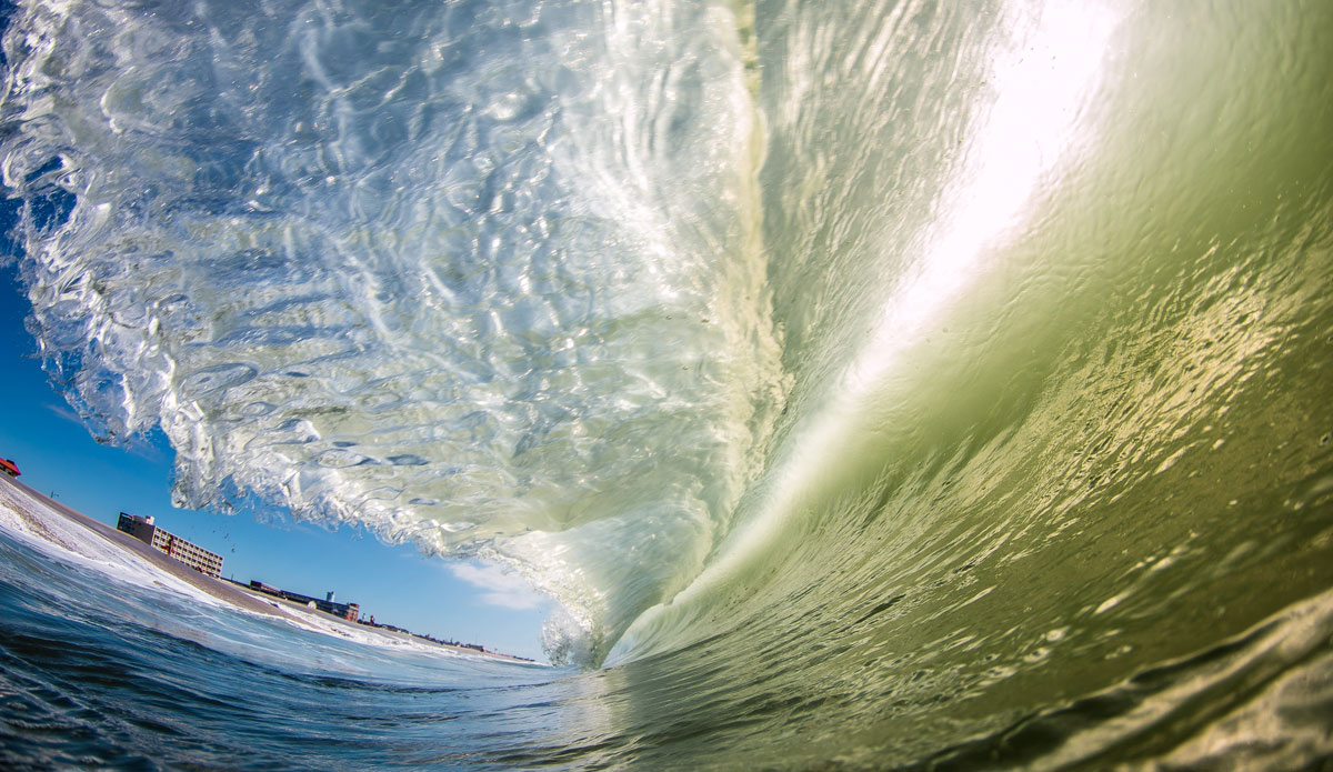 Barrels were so clean during Cristobal swell. I was amazed how clear the water was and how nice the air temp was. It was definitely my favorite day of the summer by far. Photo: <a href=\"https://chank-photography.tumblr.com/\"> Matt Ciancaglini</a>