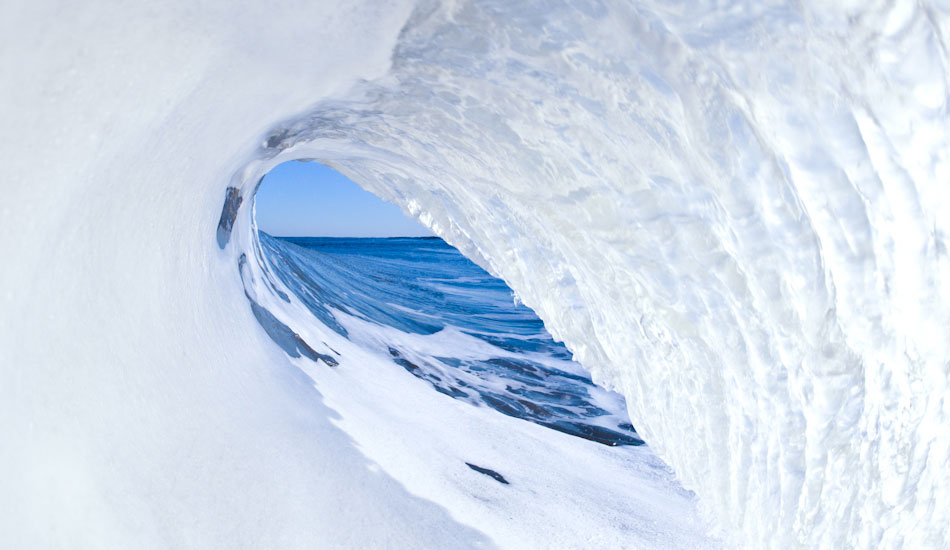 This is a view compliments of Hurricane Sandy. After the storm passed, we had a few days of blue sky and clean surf. This was beauty created by the beast. Photo: <a href=\"https://www.marksainwilson.com/?splash=1\" target=_blank>Mark Wilson</a>