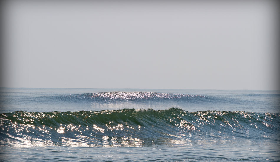 The morning of a shark attack in New Smyrna Beach. As you can see, there were waves. Photo: <a href=\"https://tupat.posterous.com/\" target=\"_blank\">Patrick Eichstaedt</a>