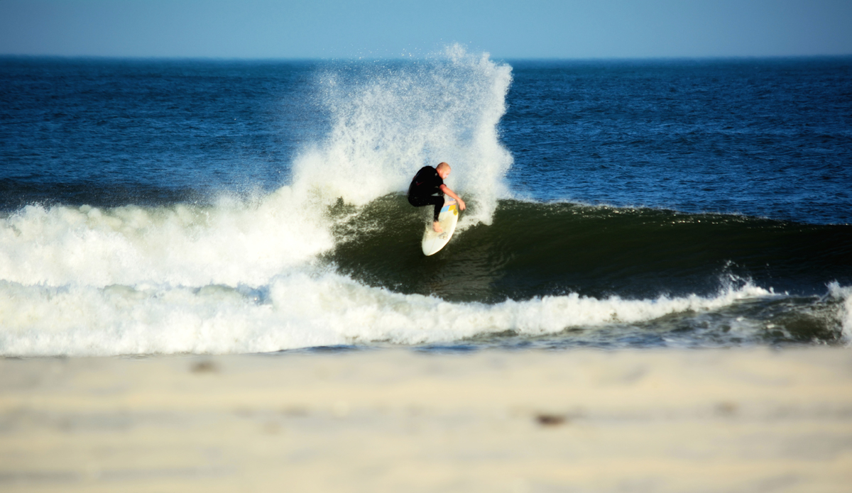 Jody Davis. Floridian charger Jody Davis and his best friend Gabe Kling both married Jersey girls, so they make a few treks up to the Garden State each year. Luckily for Jody, he picked the right time to visit this summer. I’m looking forward to linking up with these two this winter. Thomas Larney