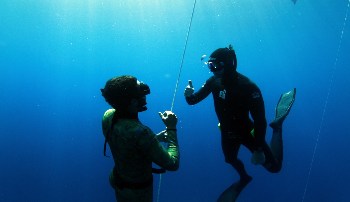 You’re in good hands with the men from FII. Joe Sheridan, pictured right, and Alex Linas were the certified instructors for the course. Photo: <a href=\"https://instagram.com/el_squid\">Anthony Dooley</a>