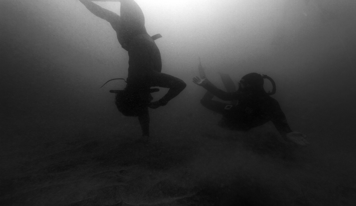 What lurks beneath. Proper equalization was a key training technique for the course to ensure comfort at depth. Photo: <a href=\"https://instagram.com/el_squid\">Anthony Dooley</a>