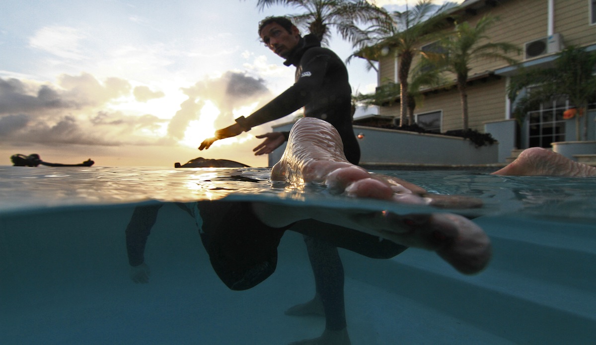 Monitored by your breath hold partner, you are trained for a three-minute static breath hold in the pool. The course educates you on all proper techniques to make it a very feasible feat. Photo: <a href=\"https://instagram.com/el_squid\">Anthony Dooley</a>