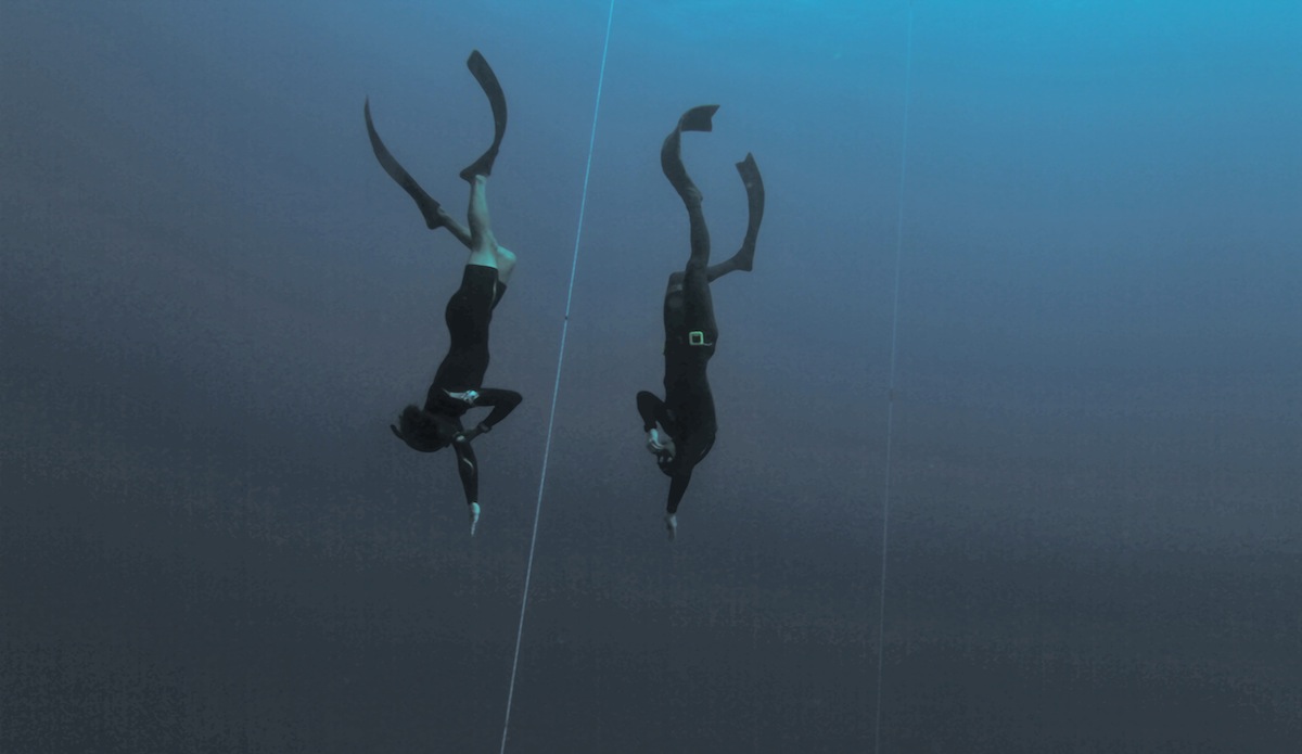 Descending down the line. Photo: <a href=\"https://instagram.com/el_squid\">Anthony Dooley</a>