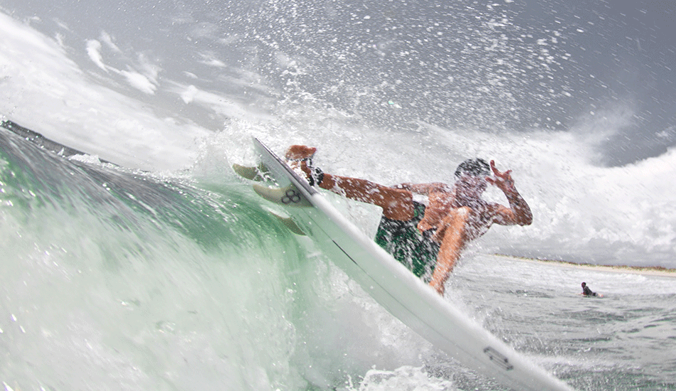 Phil Goodrich, Fins out. Wrightsville Beach. <b>Photo:</b> <a href=\"https://www.chrisfrickphotography.com/\" target=_blank>Chris Frick</a>