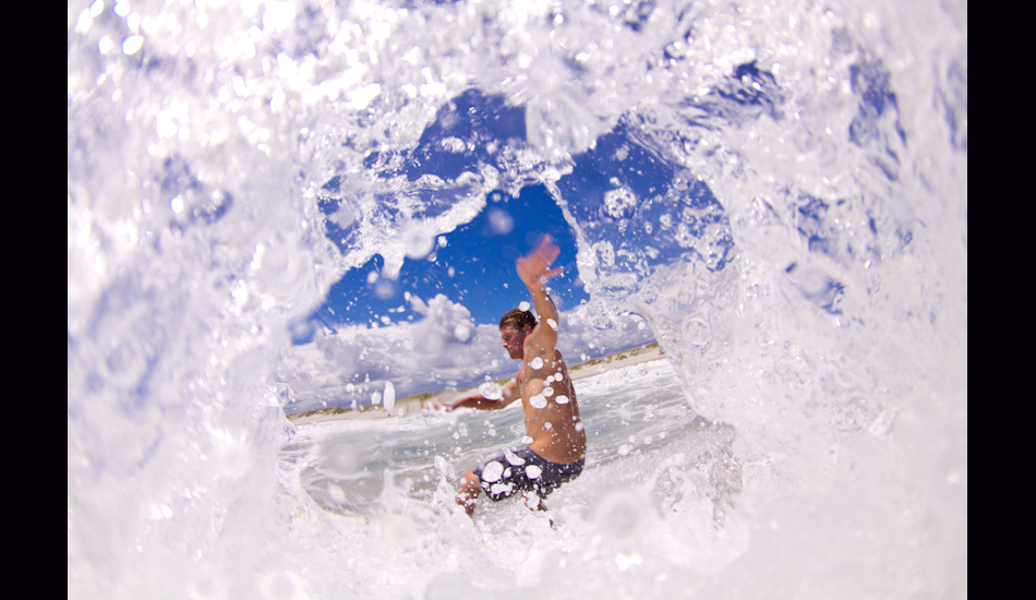 Wrightsville Beach, NC, 2012. Mark Adams seen through the creative perspective of a water photographer. Photo: <a href=\"https://www.chrisfrickphotography.com/\" target=_blank>Chris Frick</a>
